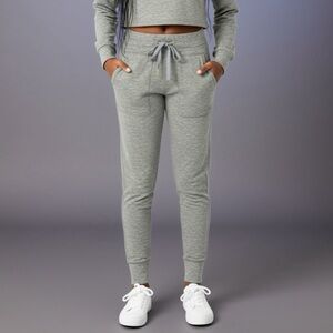 🎙️ Aerie CHILL PLAY MOVE Joggers~Woman’s XS~Light Heathered Gray~26” Inseam